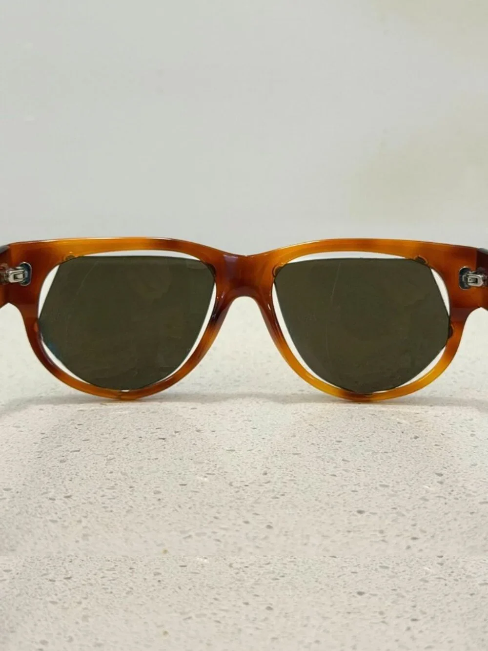 MAISON MARGIELA x CUTLER AND GROSS WRONG SIZE LENS TORTOISE SHELL SUNGLASSES